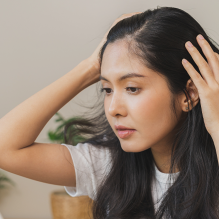 Dry hair